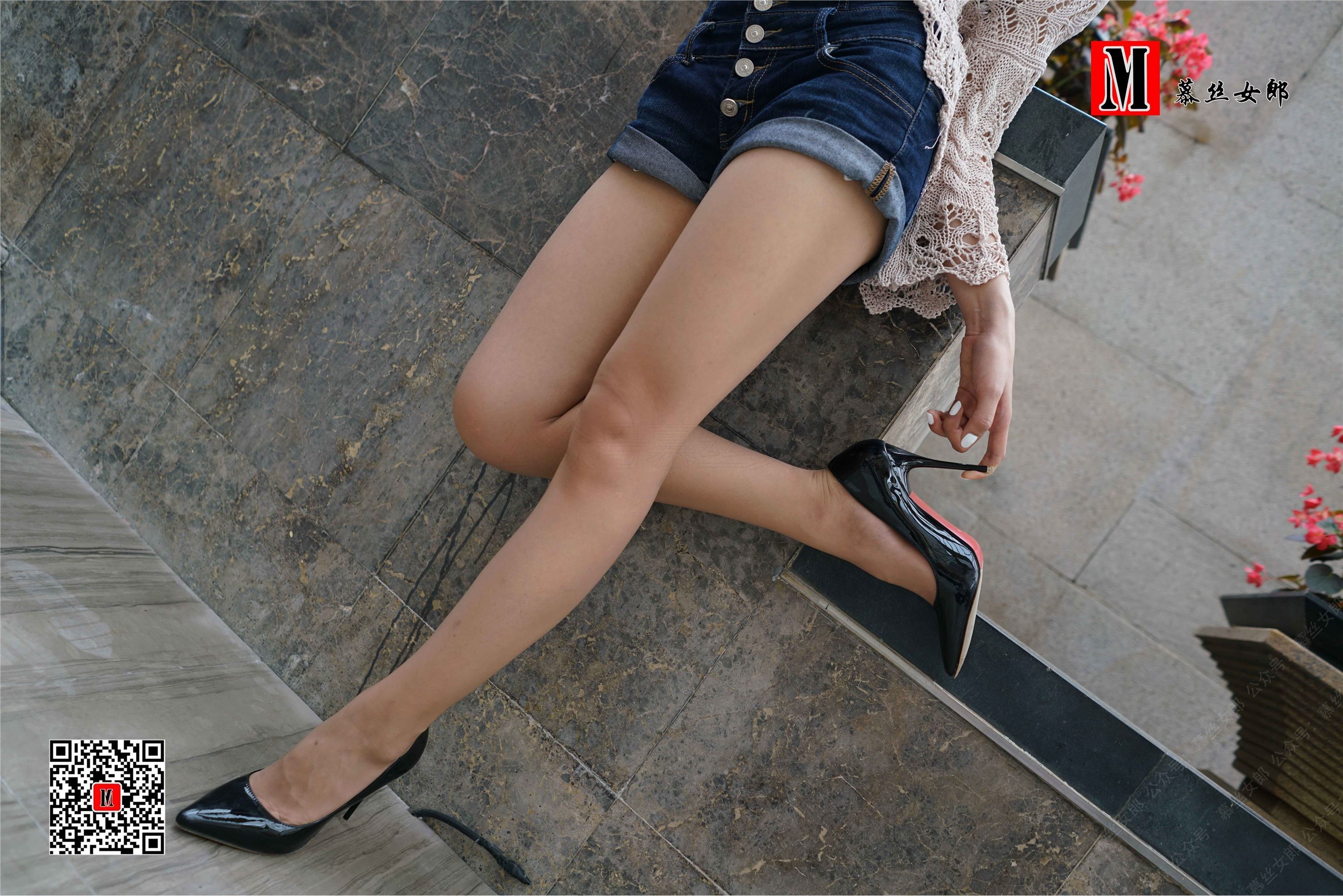 MussGirl慕丝女郎  NO.041 热裤下裸露的大长腿